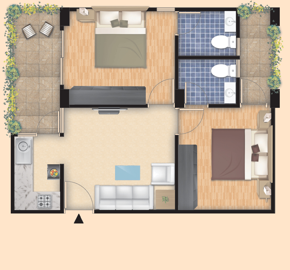 2bhk